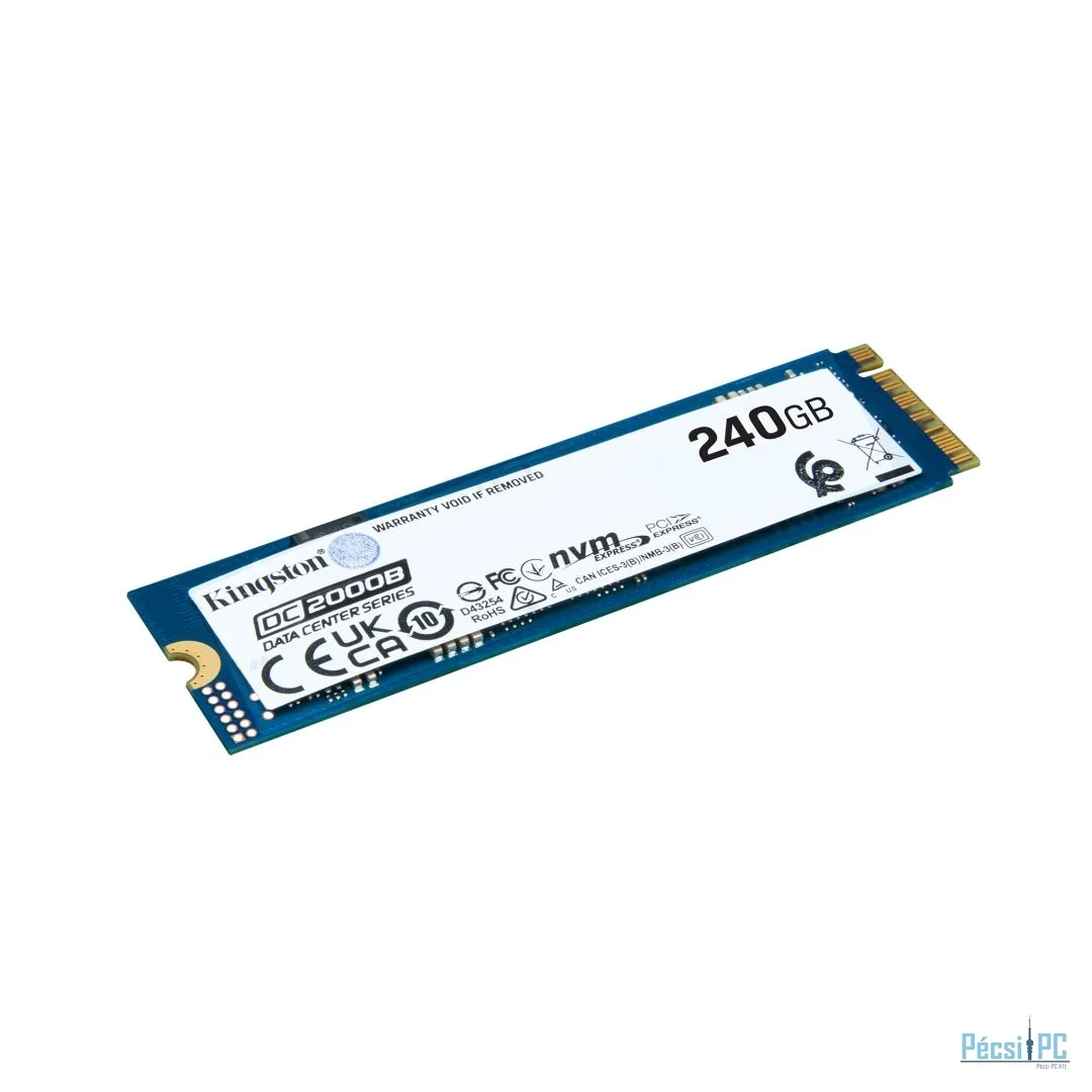 Kingston 240GB M.2 2280 NVMe DC2000B without Heatsink