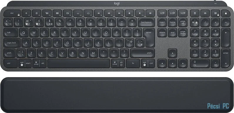 Logitech MX Keys Advanced Wireless Illuminated Keyboard Black UK