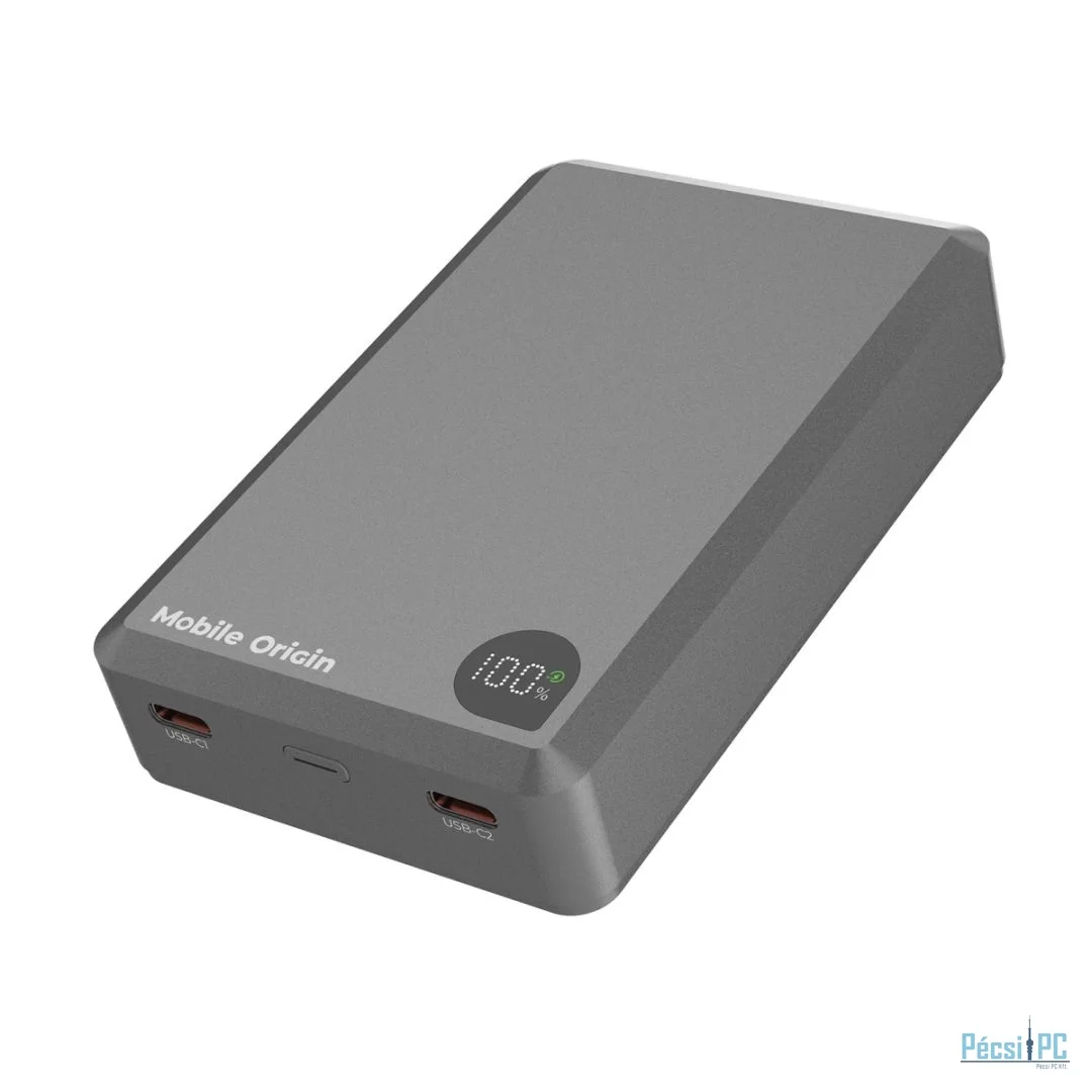 Mobile Origin 20000mAh PowerBank Grey