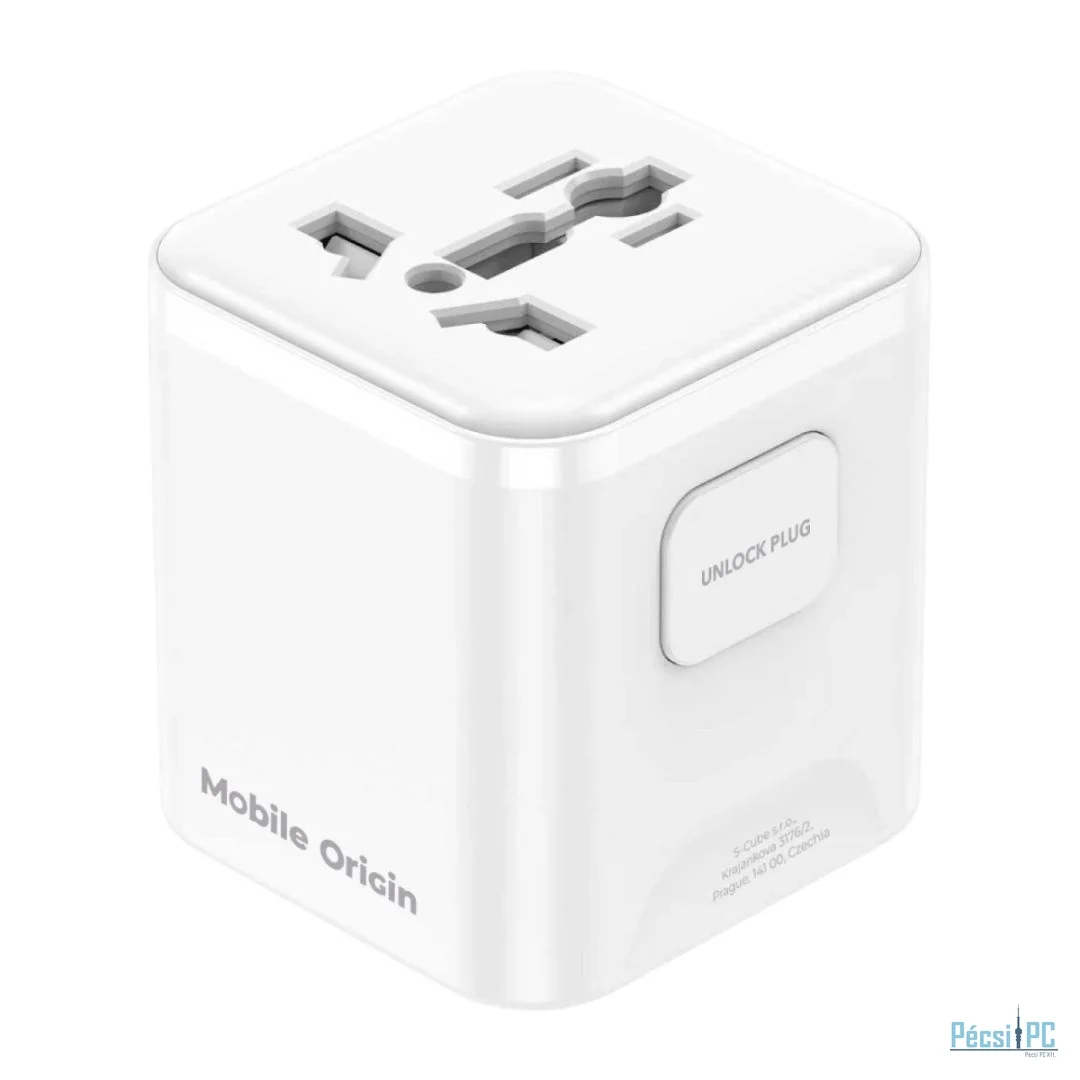 Mobile Origin Universal Travel Adapter PW30 EU/UK/US/AUS White