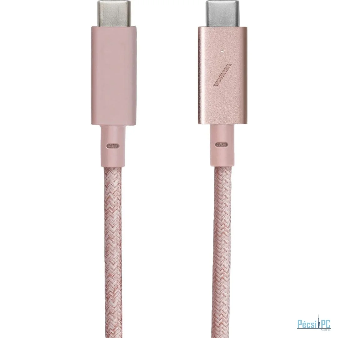 Native Union USB-C to USB-C Belt Cable 2,4m Rose