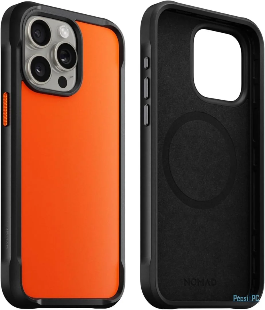 Nomad Nomad Rugged Case iPhone 15 Pro Ultra Orange