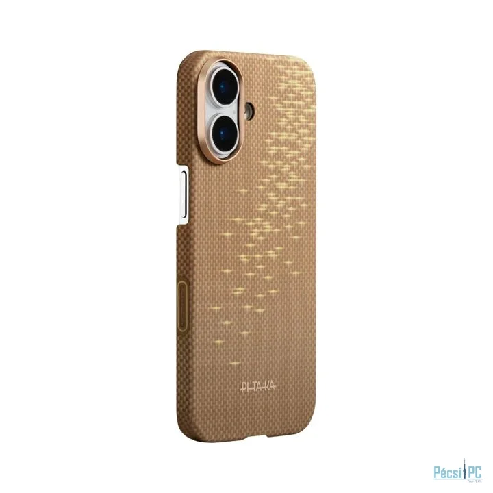 Pitaka Ultra-Slim Case for iPhone 17 Golden Glint