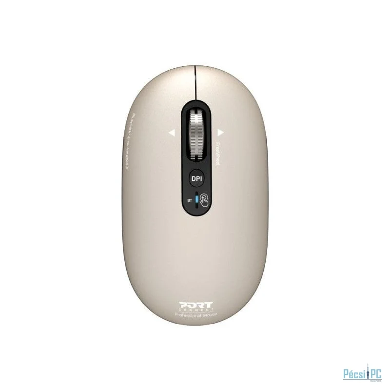 Port Designs Pure MAC Wireless Bluetooth Mouse Beige Perle