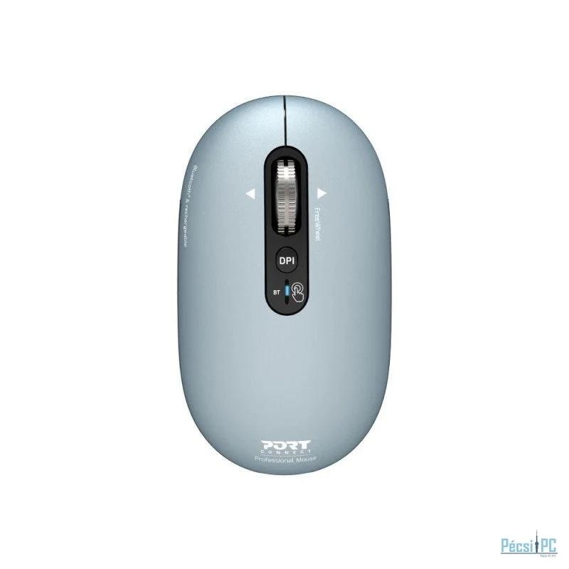 Port Designs Pure MAC Wireless Bluetooth Mouse Pastel Blue
