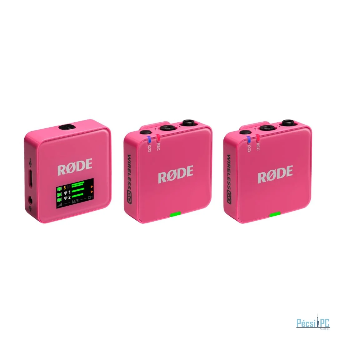 Rode Wireless GO III Compact Wireless Microphone System Pink
