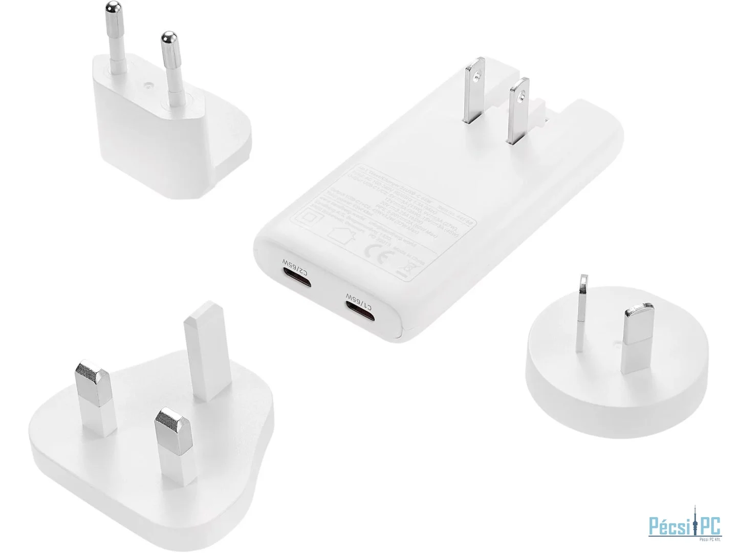 Sandberg 4in1 TravelCharger 2xUSB-C 65W White