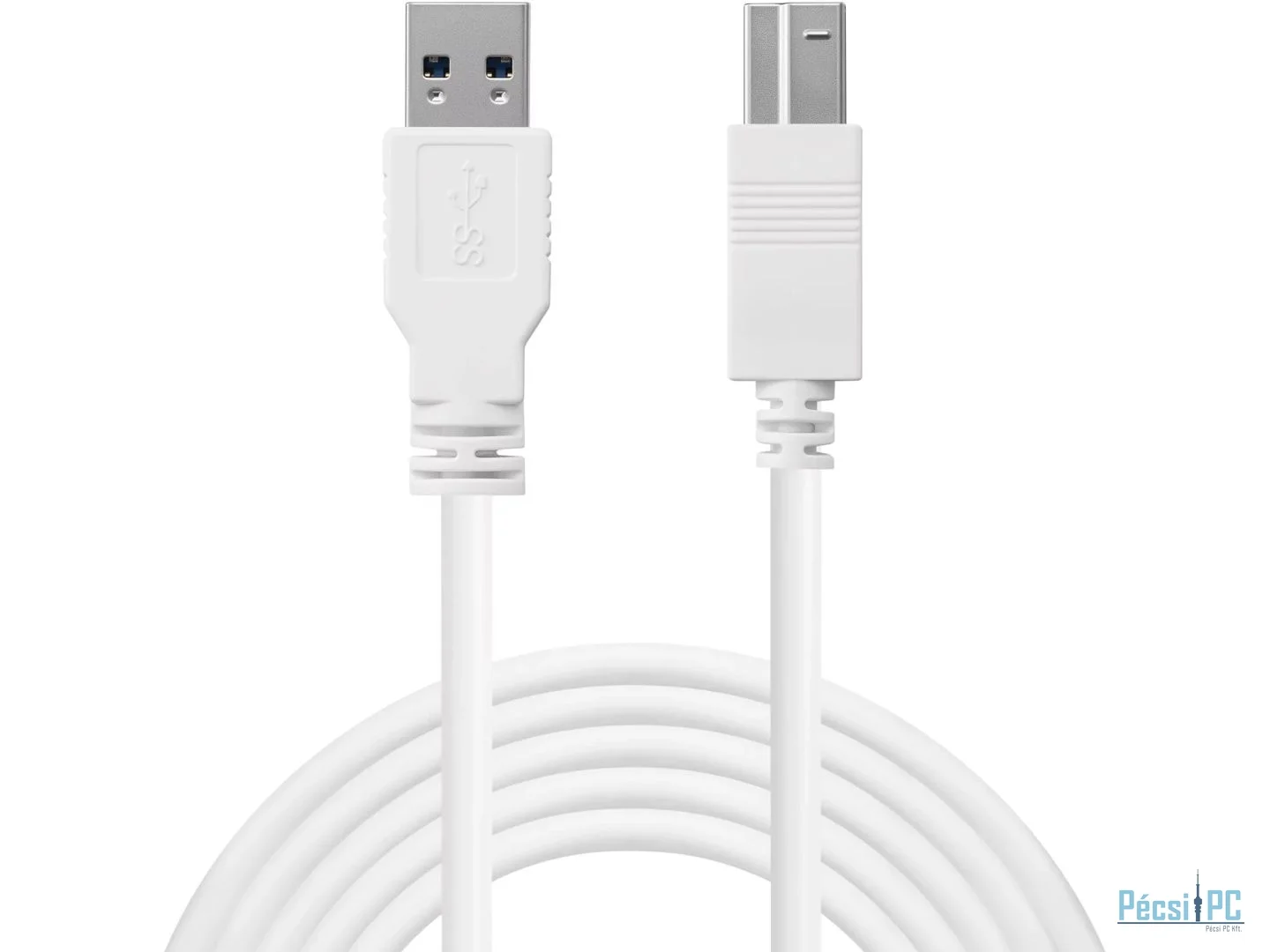 Sandberg USB 3.0 A-B Cable 1,8m White
