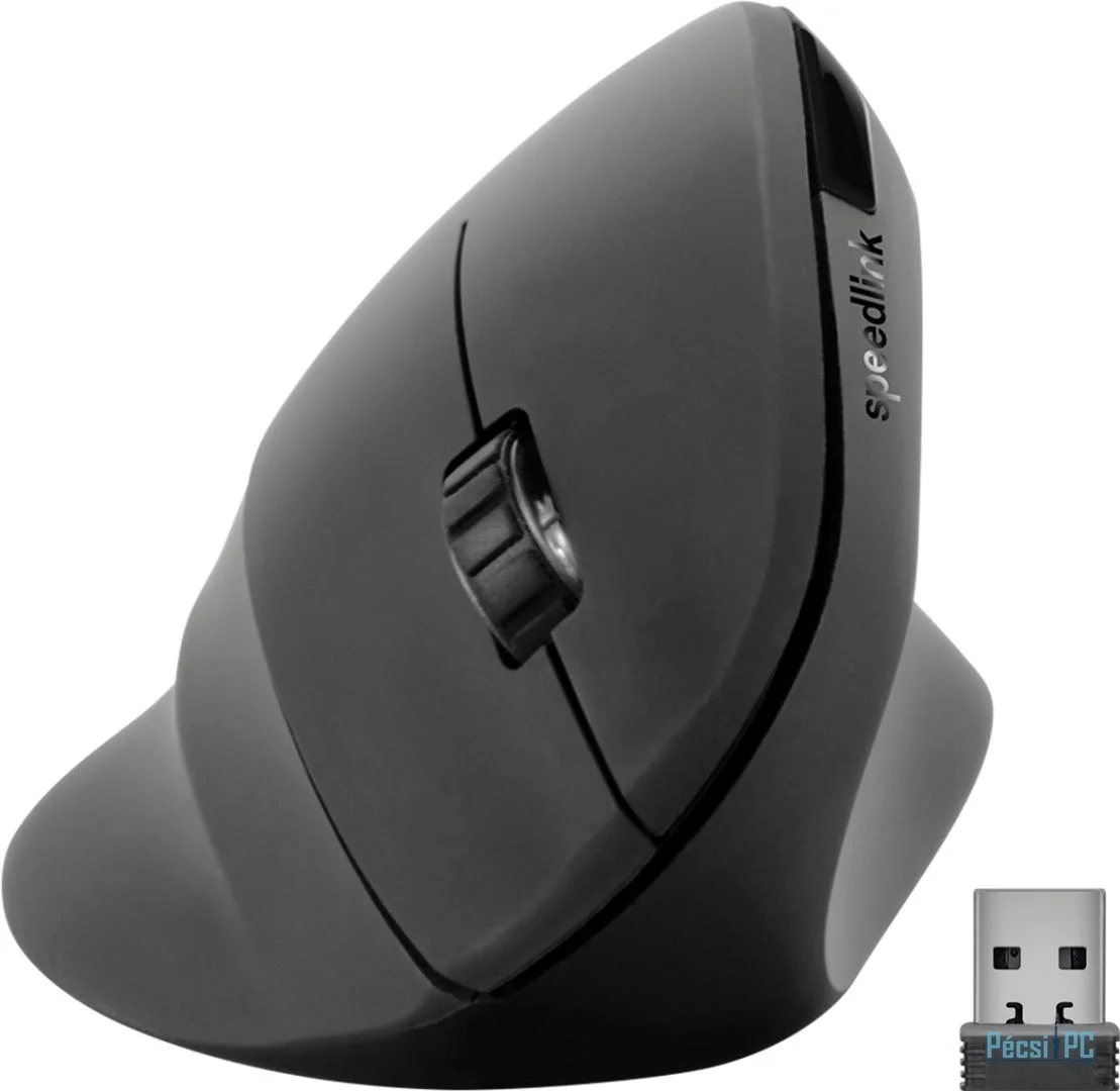 Speedlink Piavo Ergonomic Vertical Wireless Mouse Black