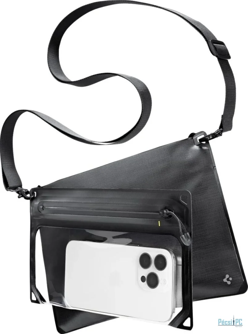 Spigen Aqua Shield WaterProof Case A640 (Dual, Crossbag) 1 Pack Black