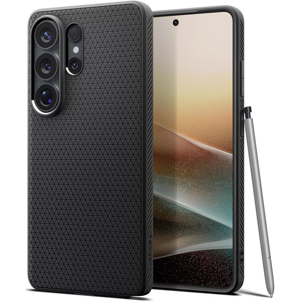 Spigen Liquid Air case for Samsung Galaxy S26 Ultra Matte Black