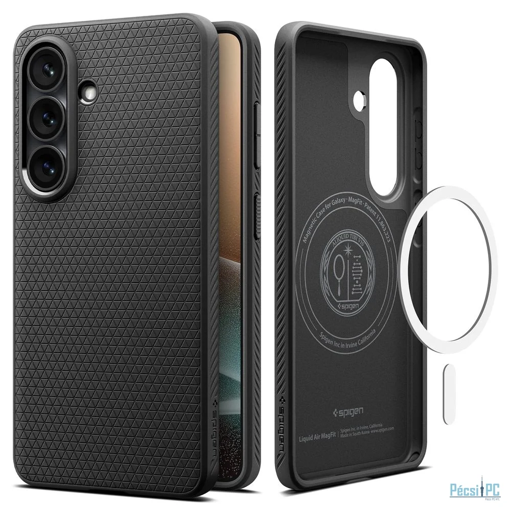 Spigen Liquid Air MagSafe case for Samsung Galaxy S26+ Matte Black