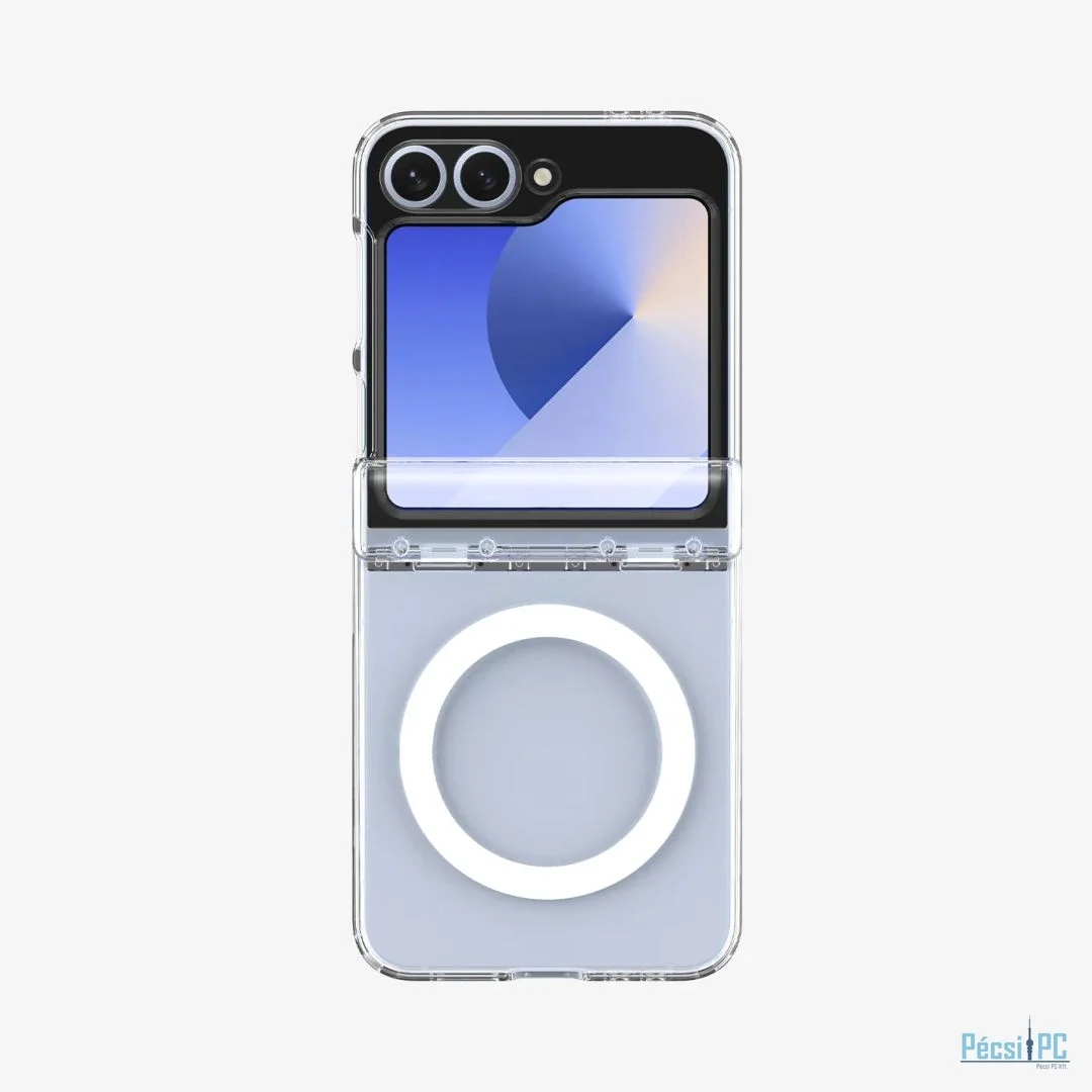 Spigen Ultra Hybrid Pro MagSafe case for Samsung Galaxy Z Flip7 FE/Flip 6 Clear White