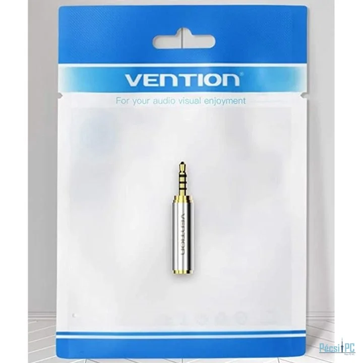 Vention 2,5mm Jack to 3,5mm Jack Adapter Silver