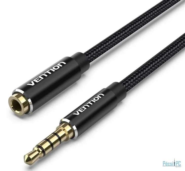 Vention 3,5mm Jack to 3,5mm Jack Extension Cable 8m Black