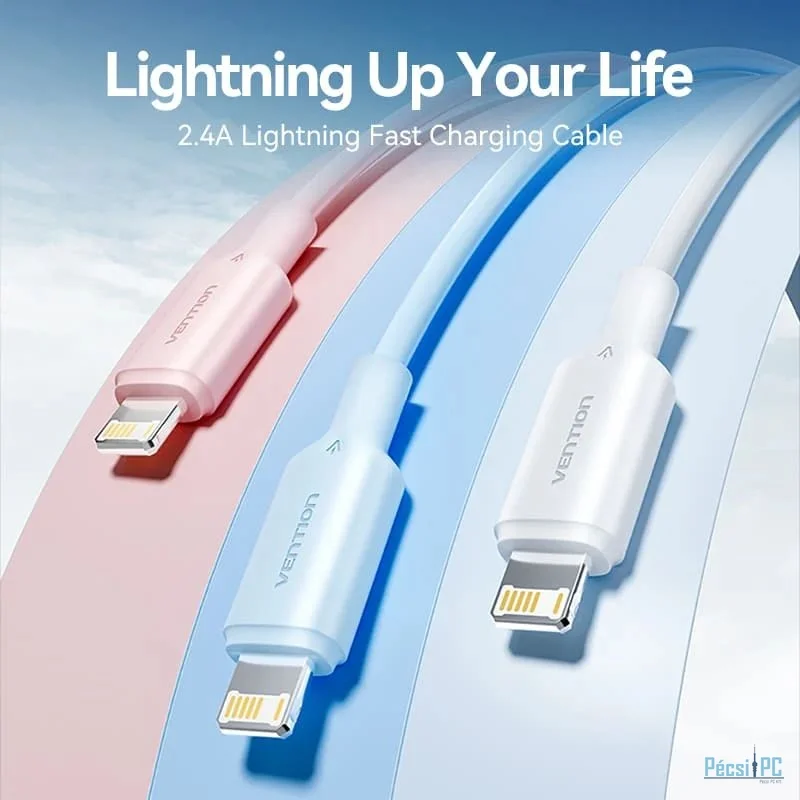 Vention USB 2.0 USB-A to Lightning cable 1m White