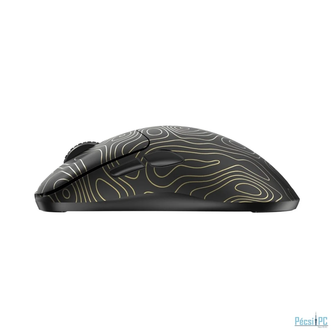 White Shark Aero Gaming Wireless Mouse Black/Gold