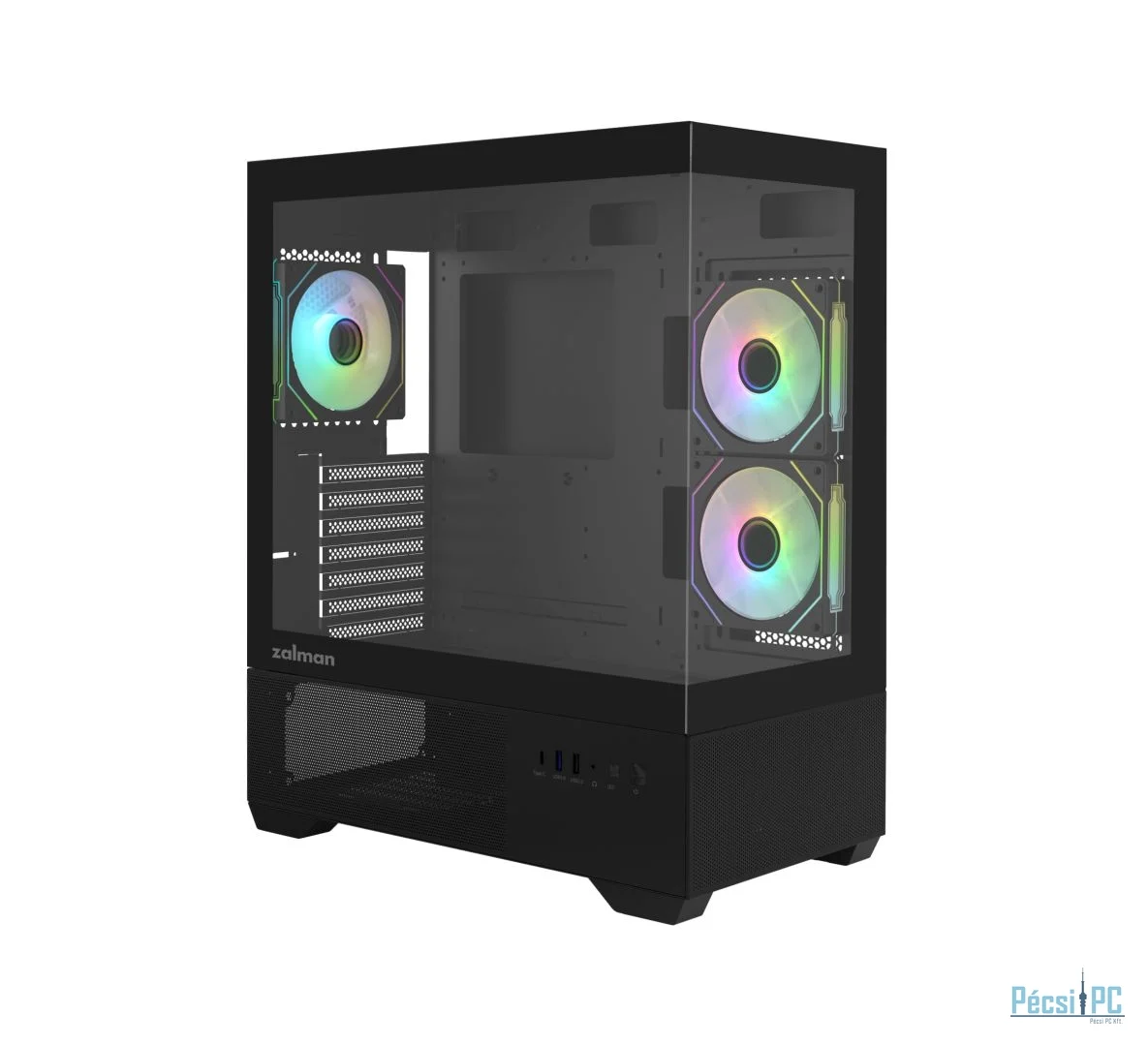 Zalman Chronix V2 RGB Tempered Glass Black