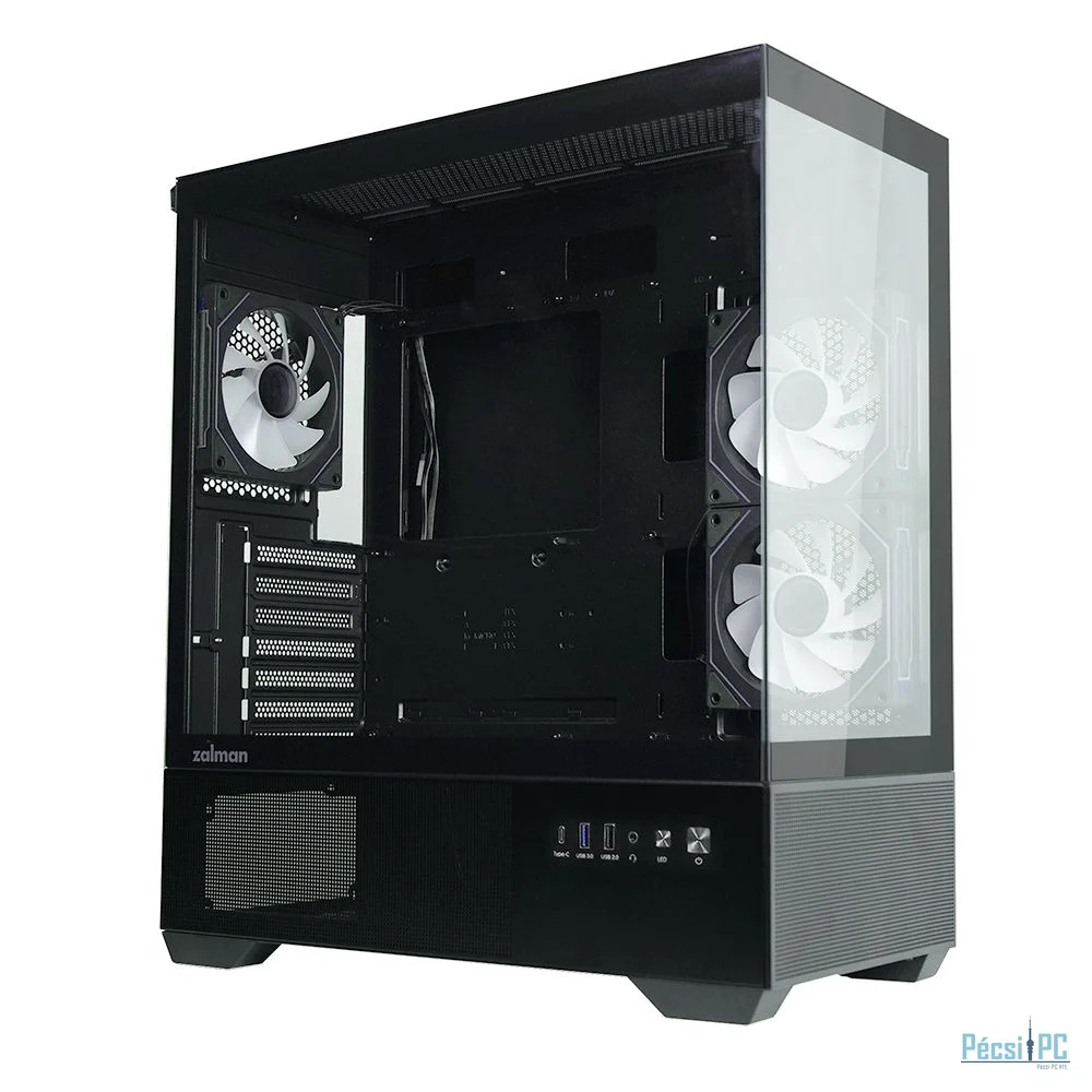 Zalman Chronix V2 RGB Tempered Glass Black