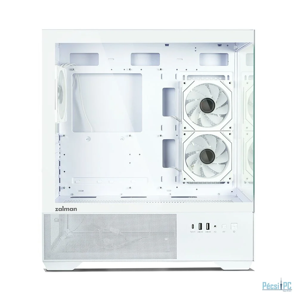 Zalman Chronix V2 RGB Tempered Glass White