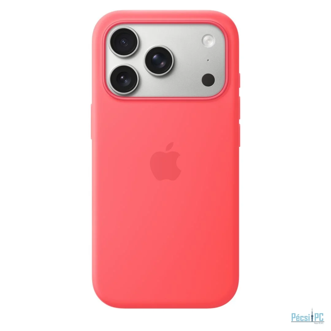 Apple iPhone 17 Pro Silicone Case with MagSafe Bright Guava