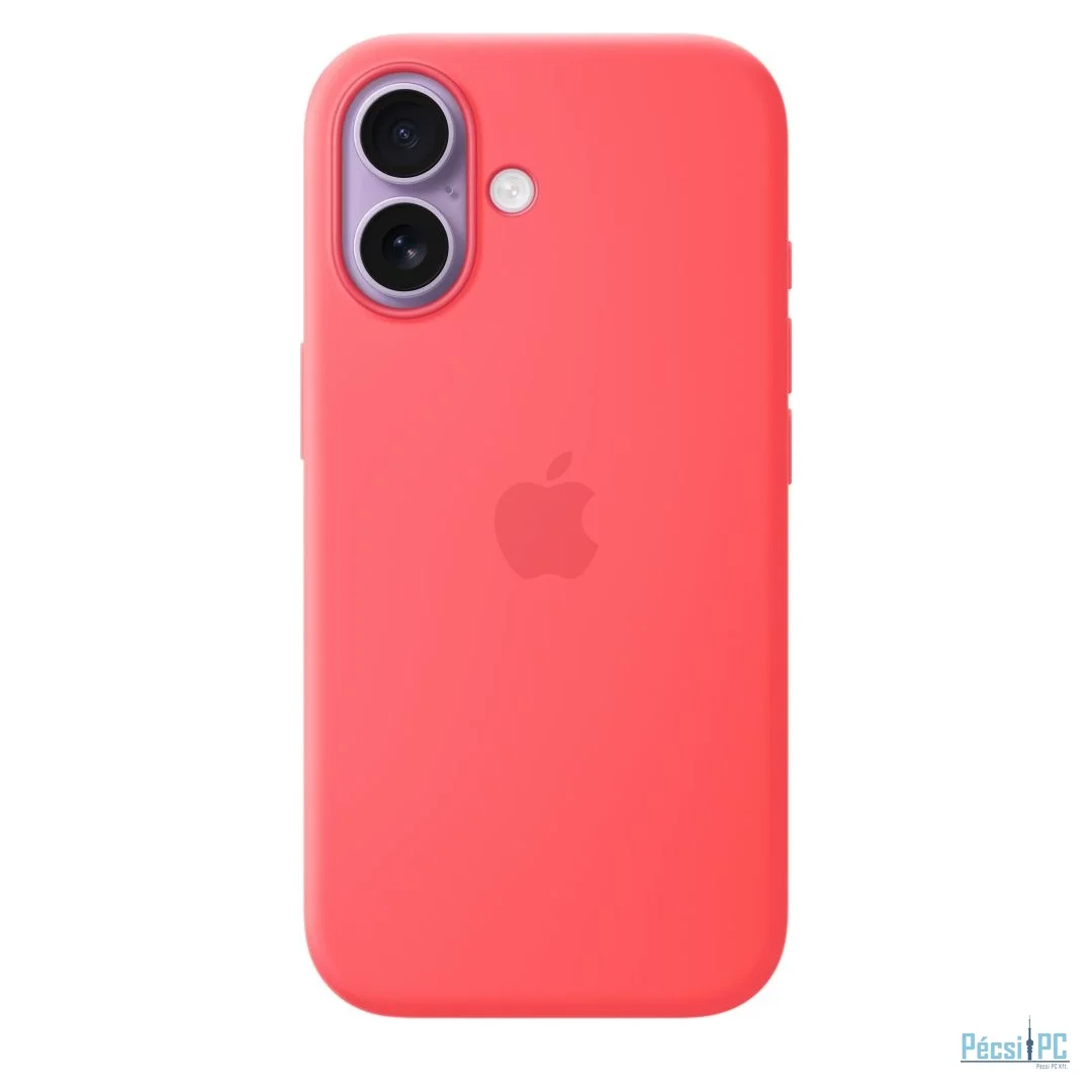 Apple iPhone 17 Silicone Case with MagSafe Bright Guava