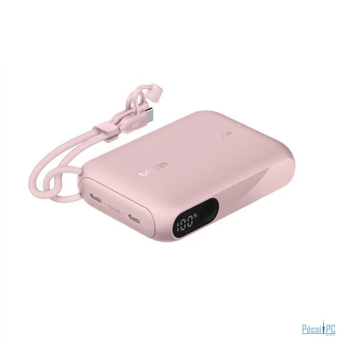 Belkin BoostCharge with Display 10000mAh PowerBank Pink