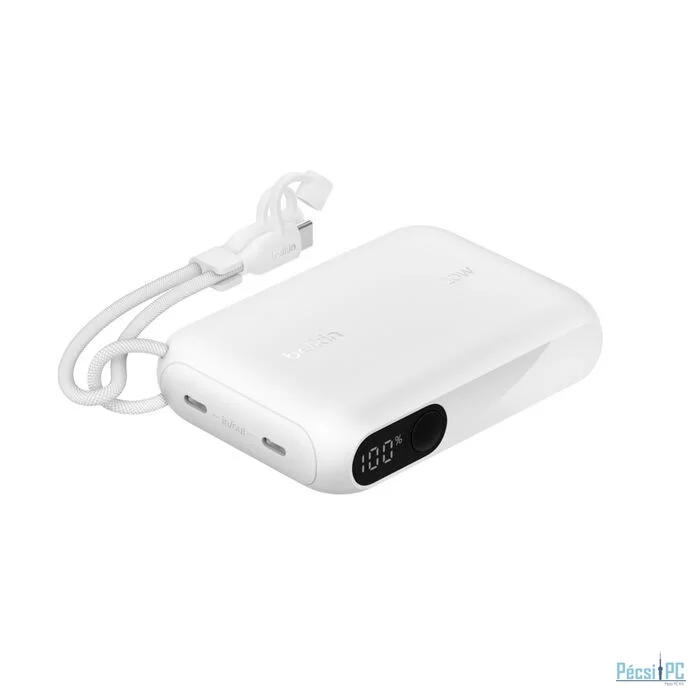 Belkin BoostCharge with Display 10000mAh PowerBank White