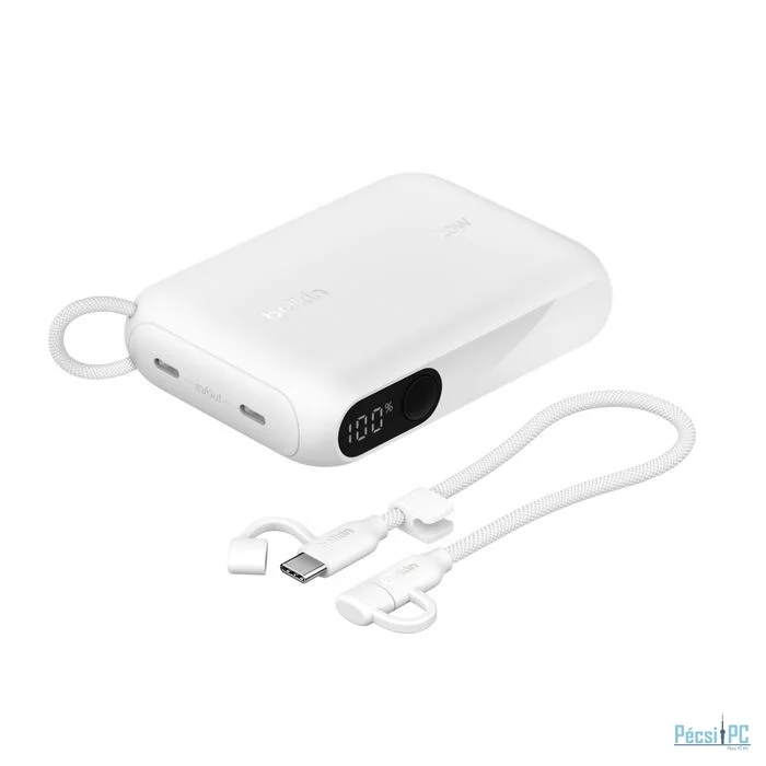 Belkin BoostCharge with Display 10000mAh PowerBank White