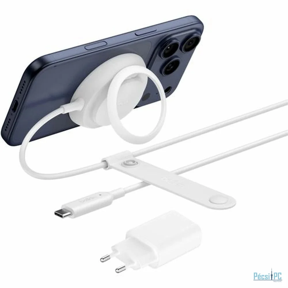 Belkin Magnetic Charger with Qi2 25W + adapter White
