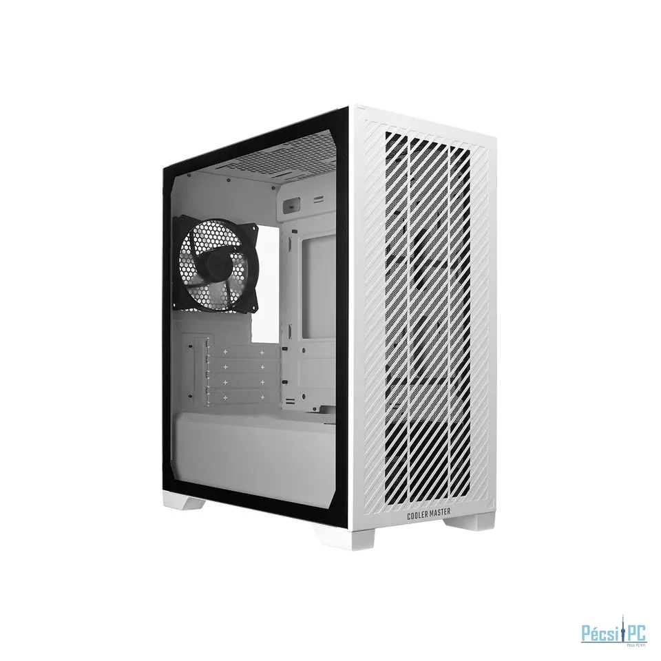 Cooler Master Elite 301 Lite Tempered Glass White