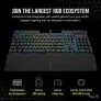 Corsair K70 Pro RGB Cherry MX Speed Mechanical Gaming Keyboard with PBT Double Shot Pro Keycaps Black US
