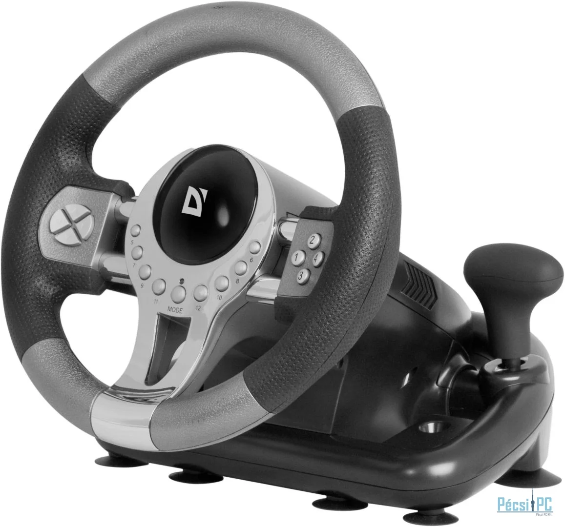 Defender Forsage GTR USB Kormány Black/Silver