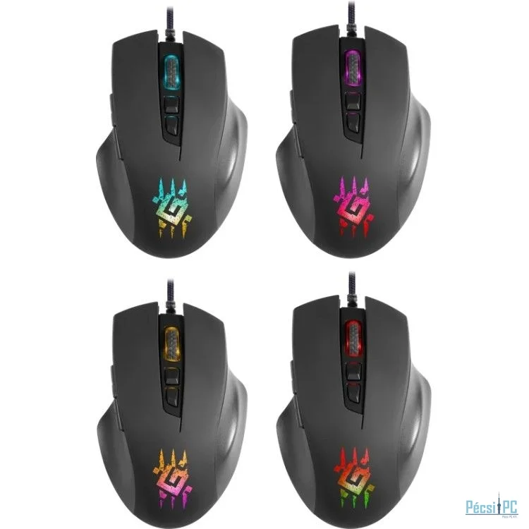 Defender GM-700L Gaming Mouse Black