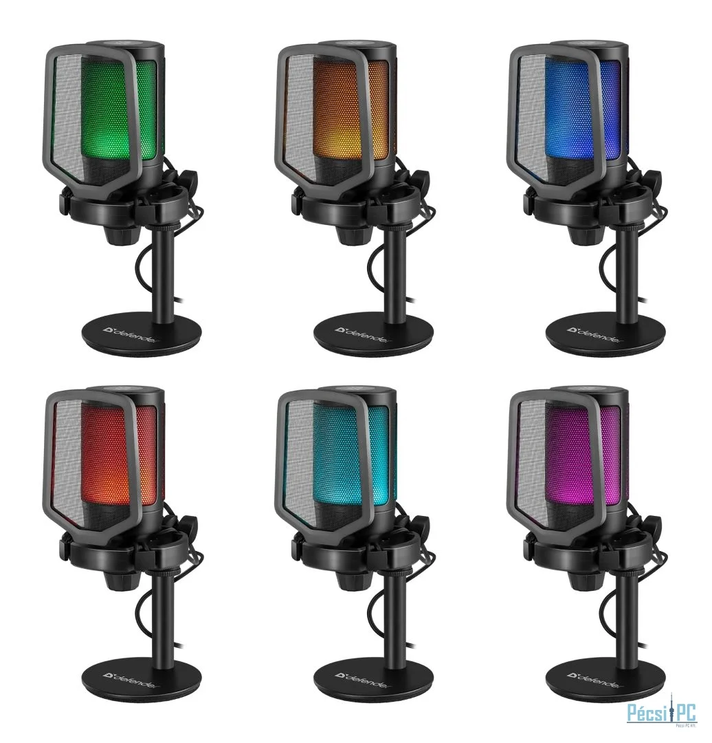 Defender Impulse GMC 600 Gaming Stream Microphone Black