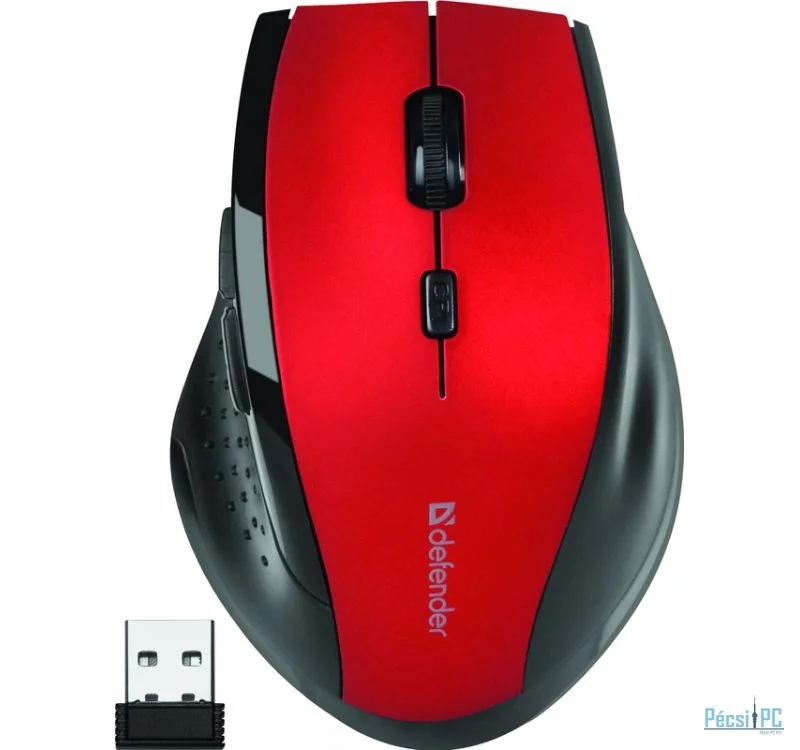 Defender MM-365 Wireless Mouse Black/Red
