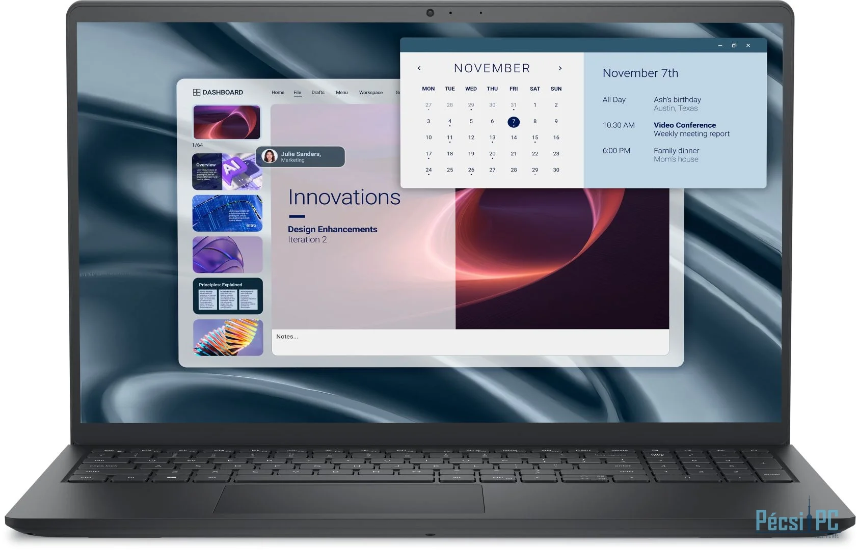 Dell Pro 15 Essential PV15255 Carbon Black