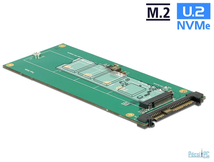 DeLock Converter U.2 SFF-8639 NVMe > 1x M.2 Key M