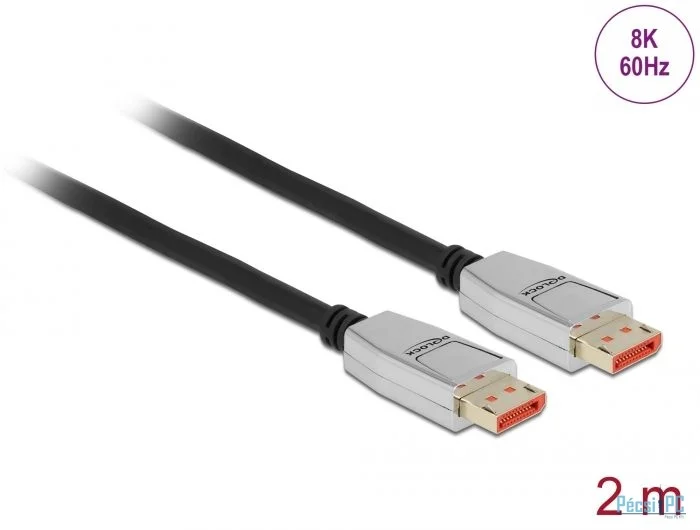 DeLock DisplayPort cable 8K 60 Hz 2m