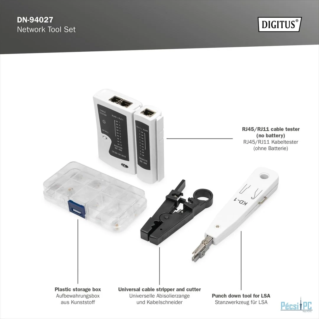 Digitus DN-94027 Network Tool Set