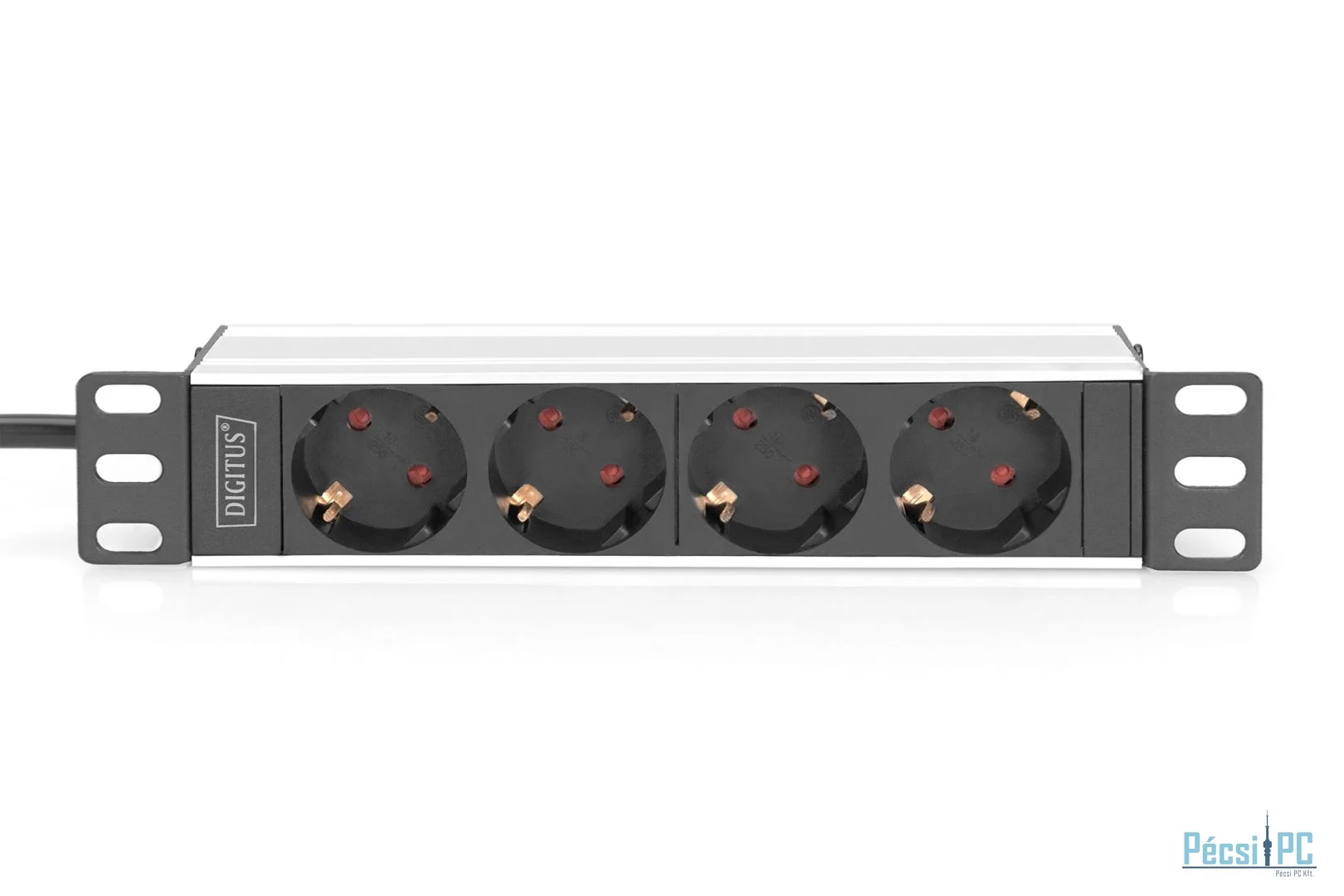 Digitus DN-95418 Túlfeszültségvédő 4DIN 2m Black