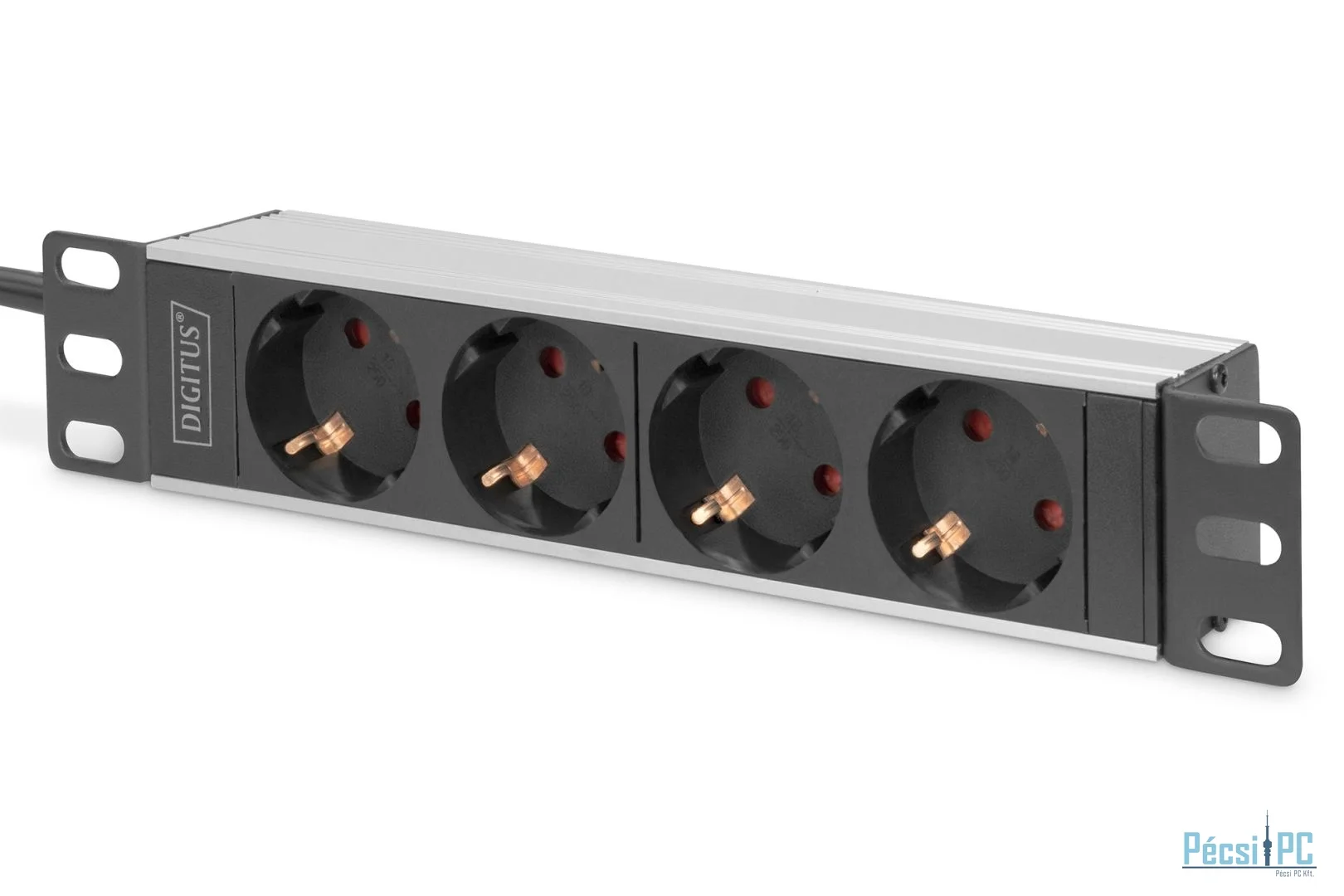 Digitus DN-95418 Túlfeszültségvédő 4DIN 2m Black