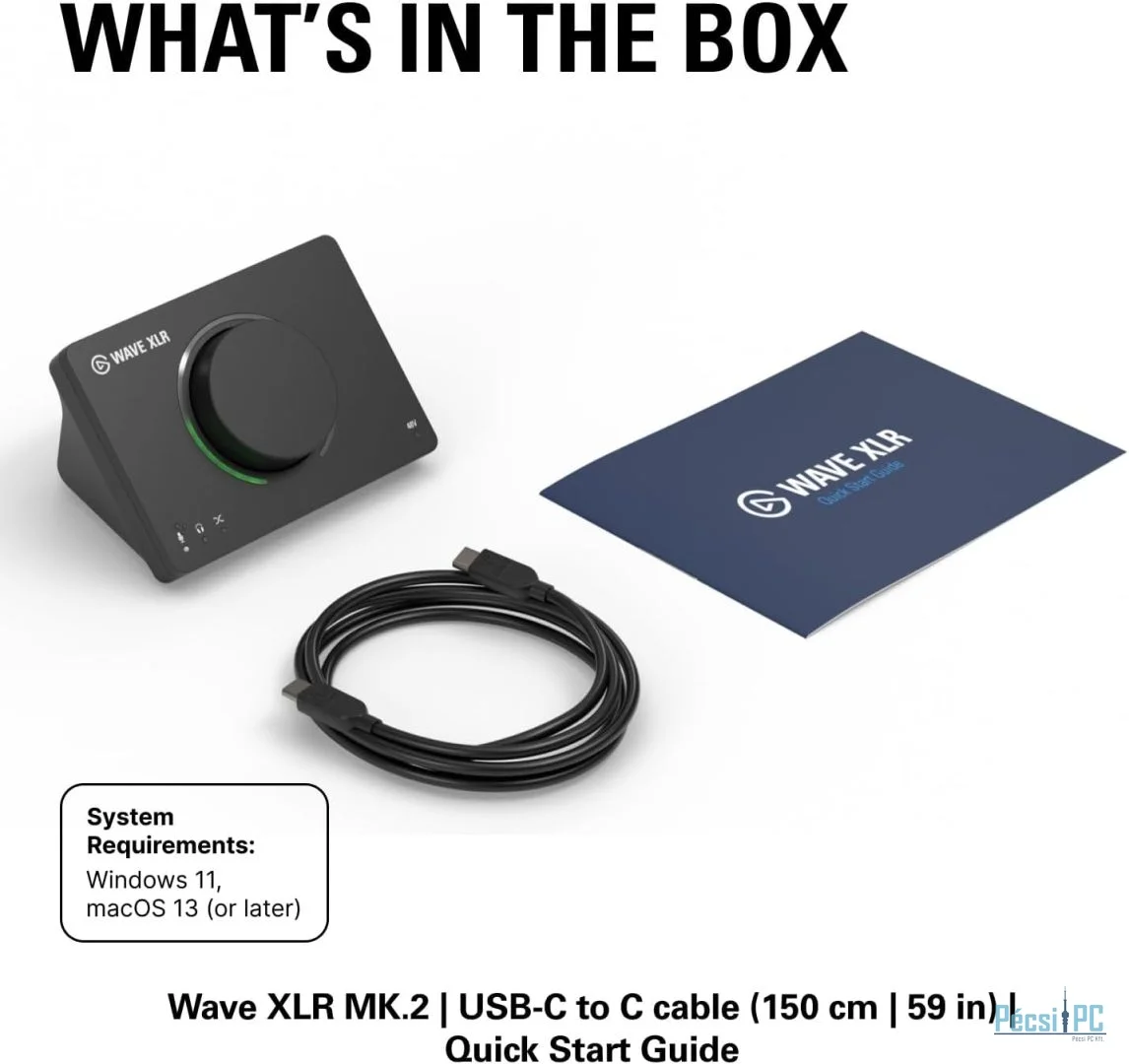 Elgato Wave XLR MK.2 USB Hangkártya