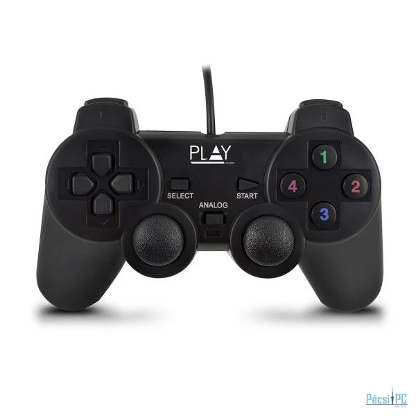 Ewent PL3330 Play USB Gamepad Black