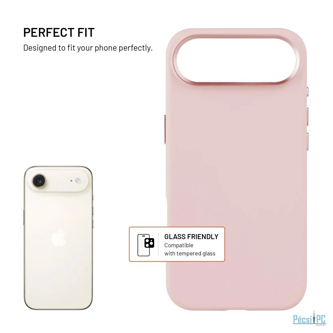 FIXED MagFlow tok Apple iPhone Air készülékhez, rózsaszín