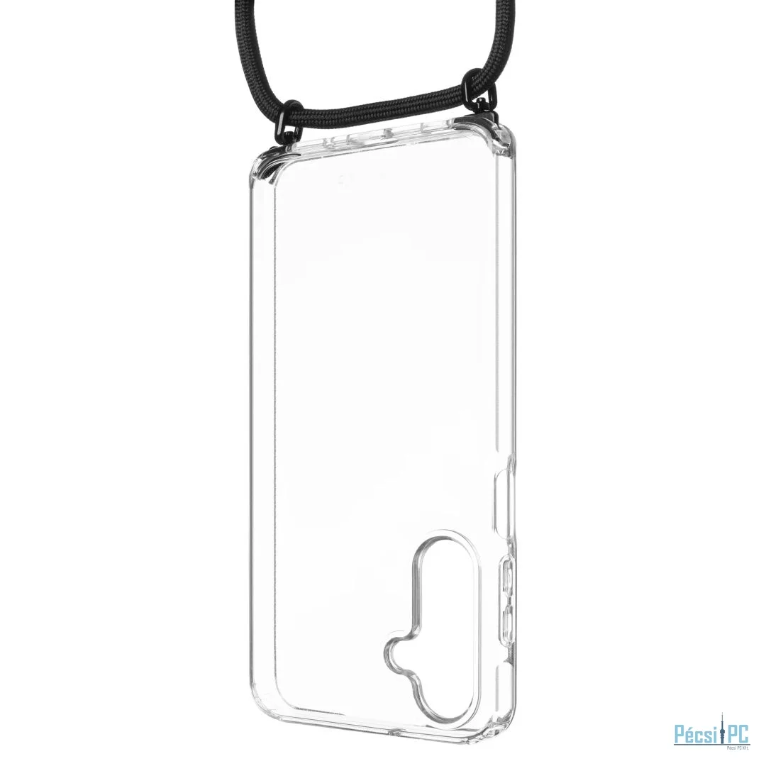 FIXED Pure Neck nyakbaakasztós telefontok Samsung Galaxy A16 4G/5G készülékhez, fekete