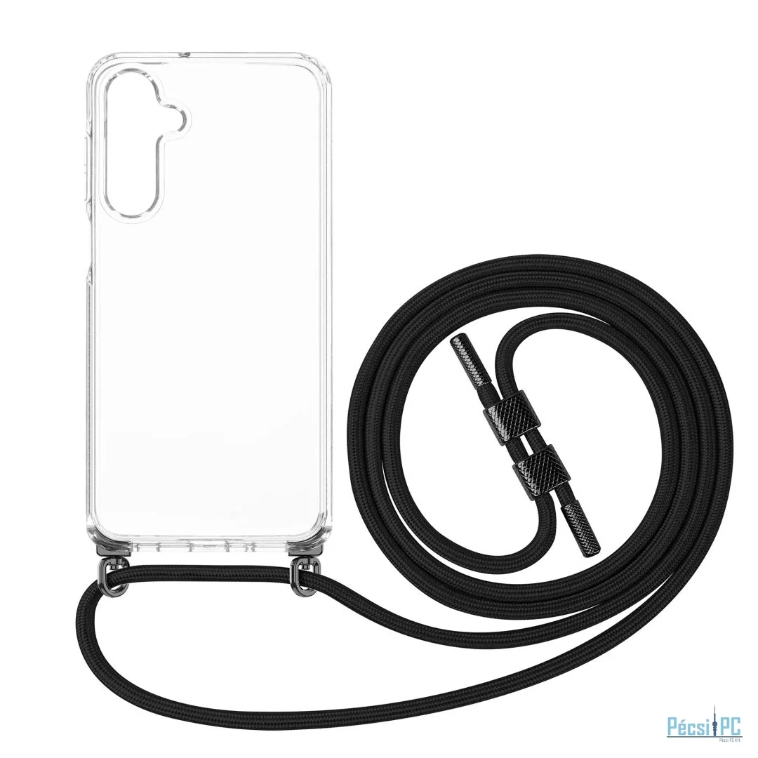 FIXED Pure Neck nyakbaakasztós telefontok Samsung Galaxy A16 4G/5G készülékhez, fekete