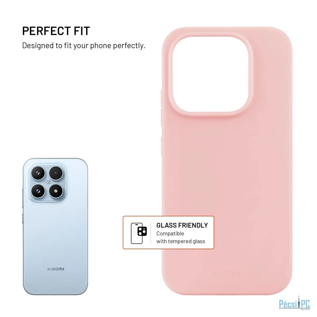 FIXED Story hátlap Xiaomi 17 készülékhez, rózsaszín