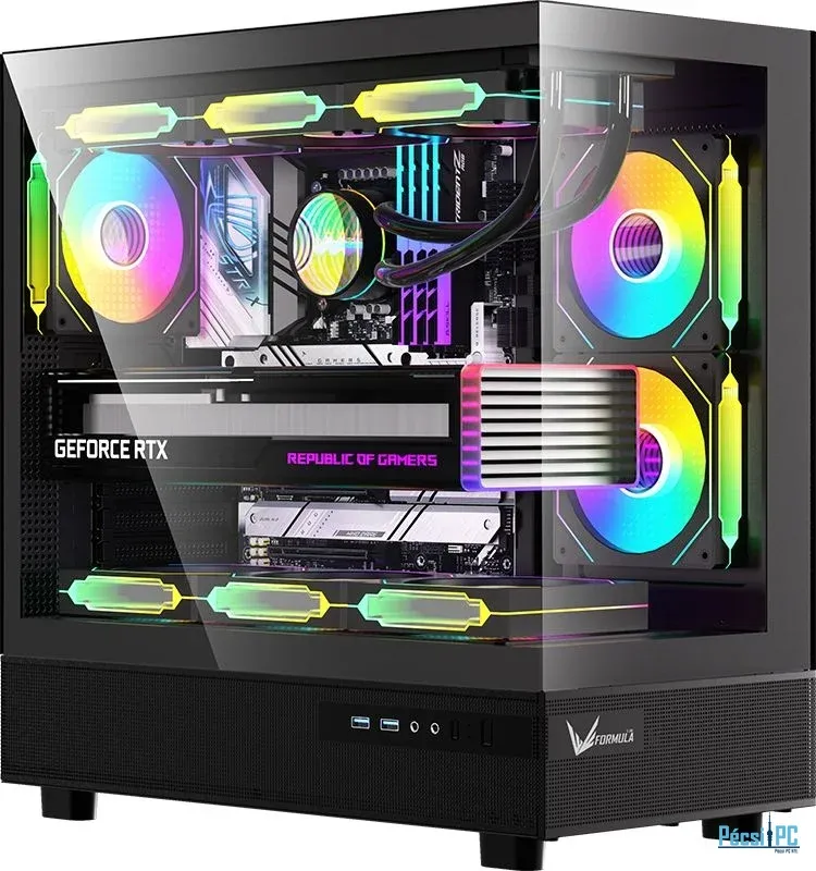 Formula Crystal Z8 Tempered Glass Black