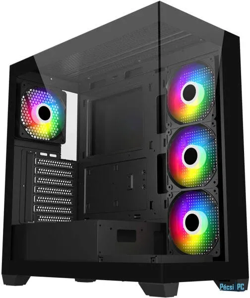 FSP M340 RGB Tempered Glass Black